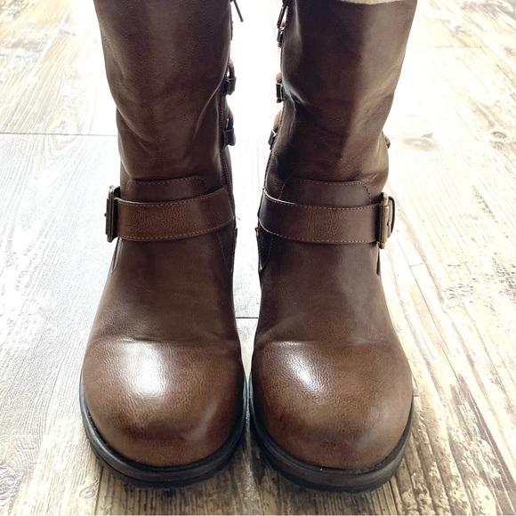 Delta Sherpa Trim Mid-calf Boot SZ11 - Picture 2 of 6